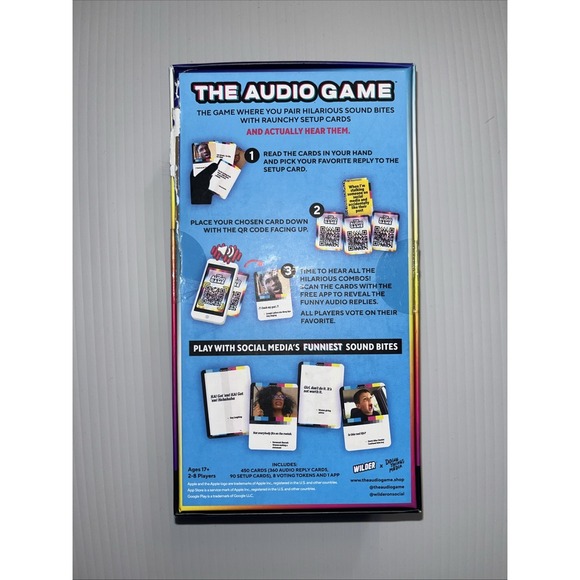 THE AUDIO GAME LET THE CARDS DO THE TALKING - Picture 2 of 3